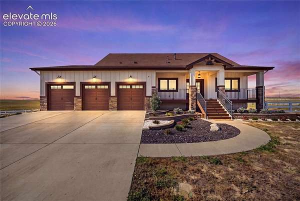 35.2 Acres of Land with Home for Sale in Peyton, Colorado
