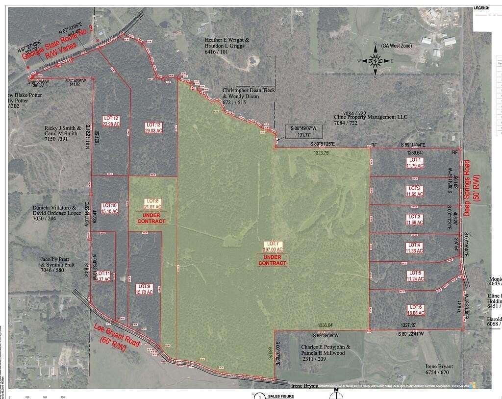 15.5 Acres of Land for Sale in Dalton, Georgia