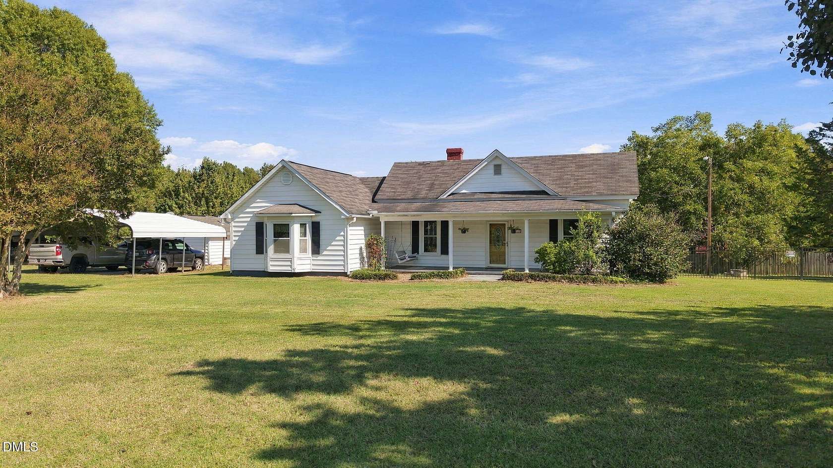 2.77 Acres of Land with Home for Sale in Bahama, North Carolina