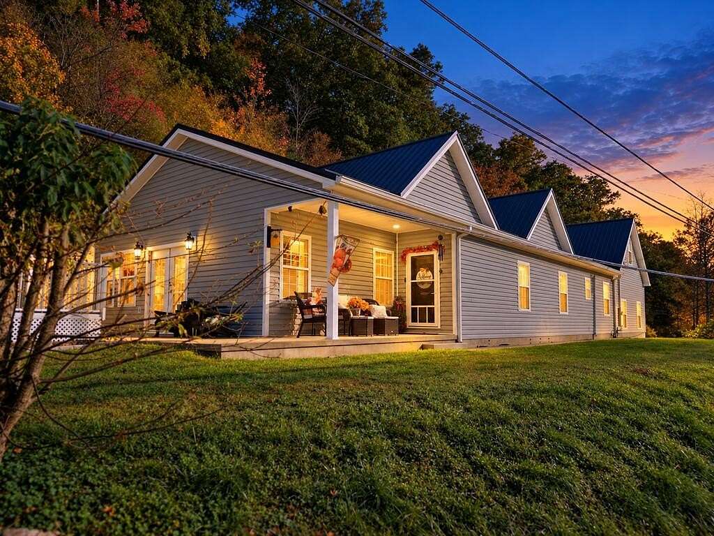 10 Acres of Land with Home for Sale in Salyersville, Kentucky