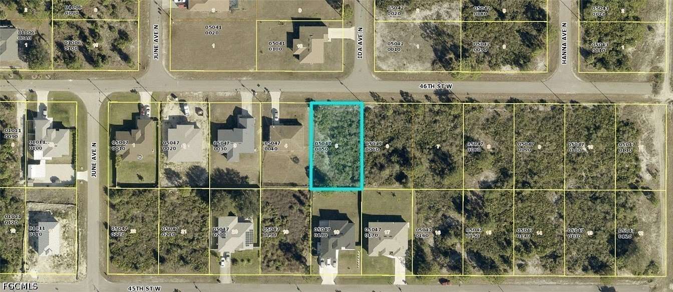 0.25 Acres of Residential Land for Sale in Lehigh Acres, Florida