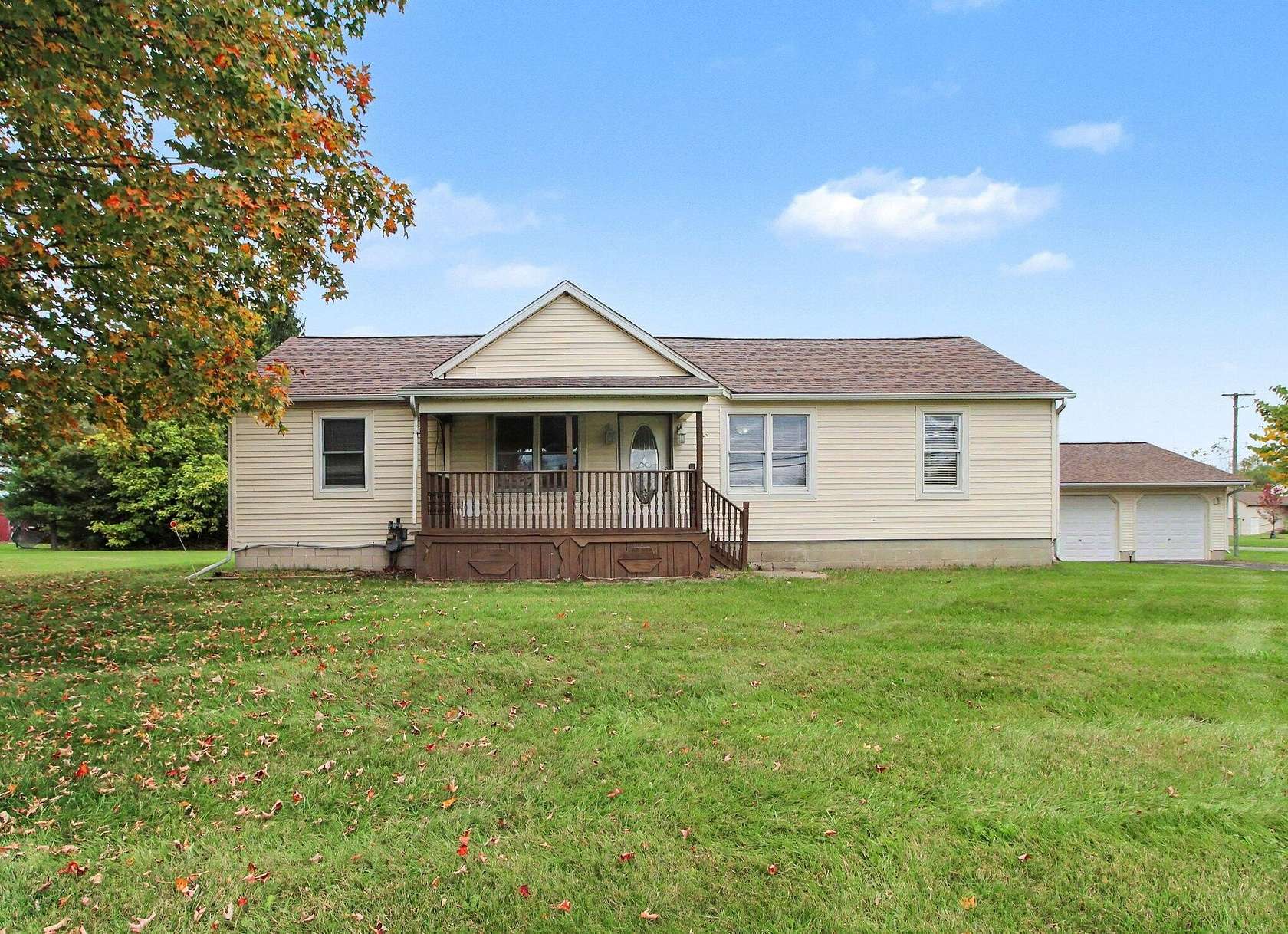 2 Acres of Land with Home for Sale in Milan, Michigan