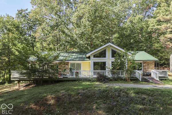 5 Acres of Land with Home for Sale in Trafalgar, Indiana