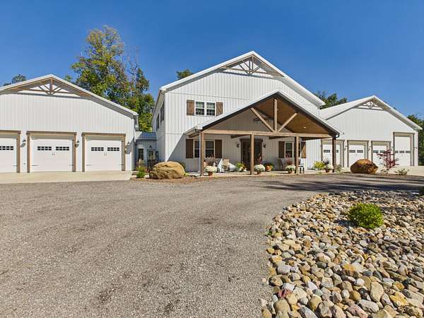 232 Acres of Land with Home for Sale in Martinsville, Indiana