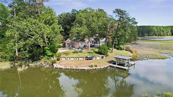 2.61 Acres of Land with Home for Sale in Smithfield, Virginia