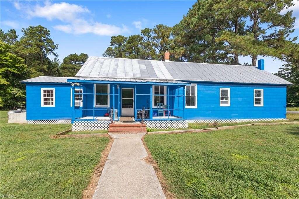 3.84 Acres of Land with Home for Sale in Center Cross, Virginia