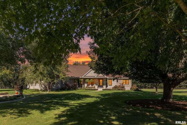 8.6 Acres of Land with Home for Sale in Brimfield, Illinois