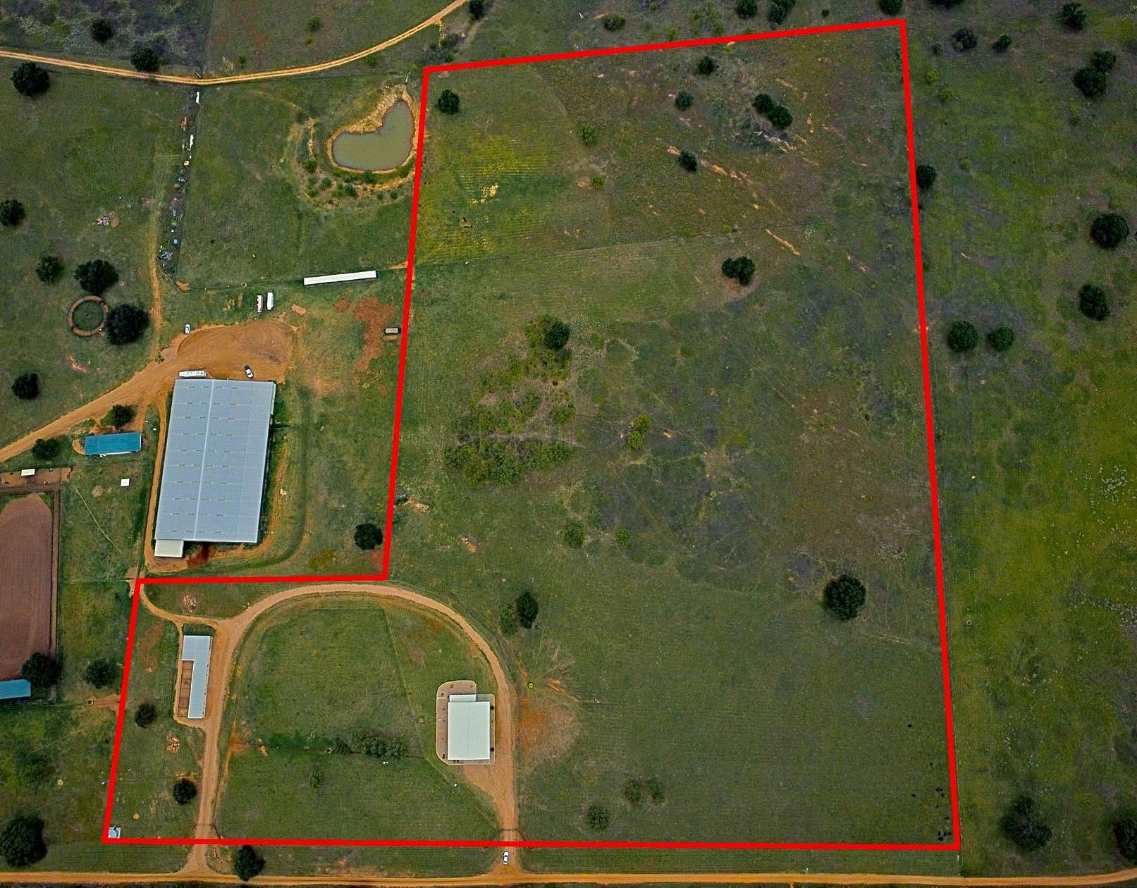 28.7 Acres of Land with Home for Sale in Llano, Texas