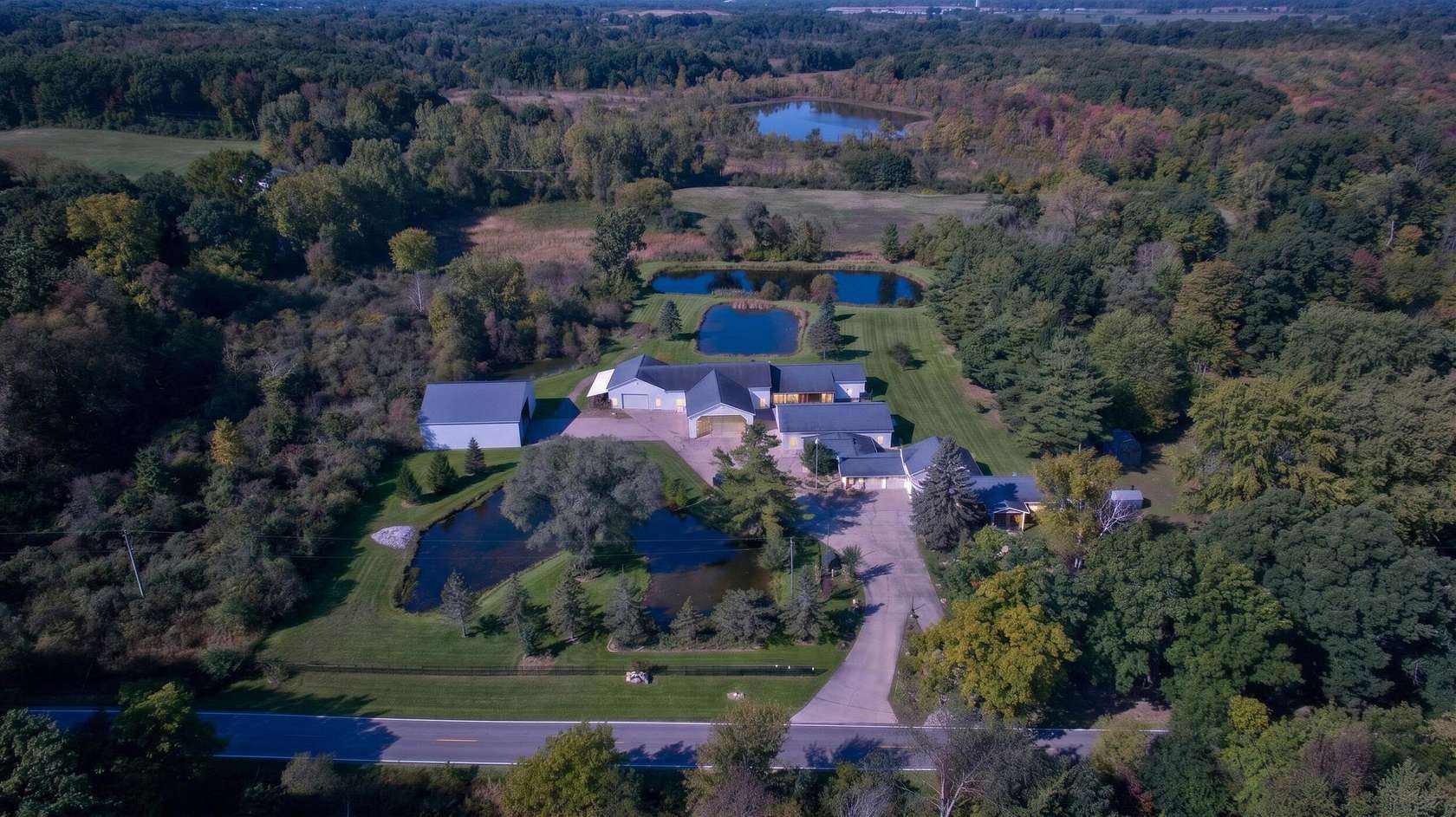 5 Acres of Land with Home for Sale in Jackson, Michigan