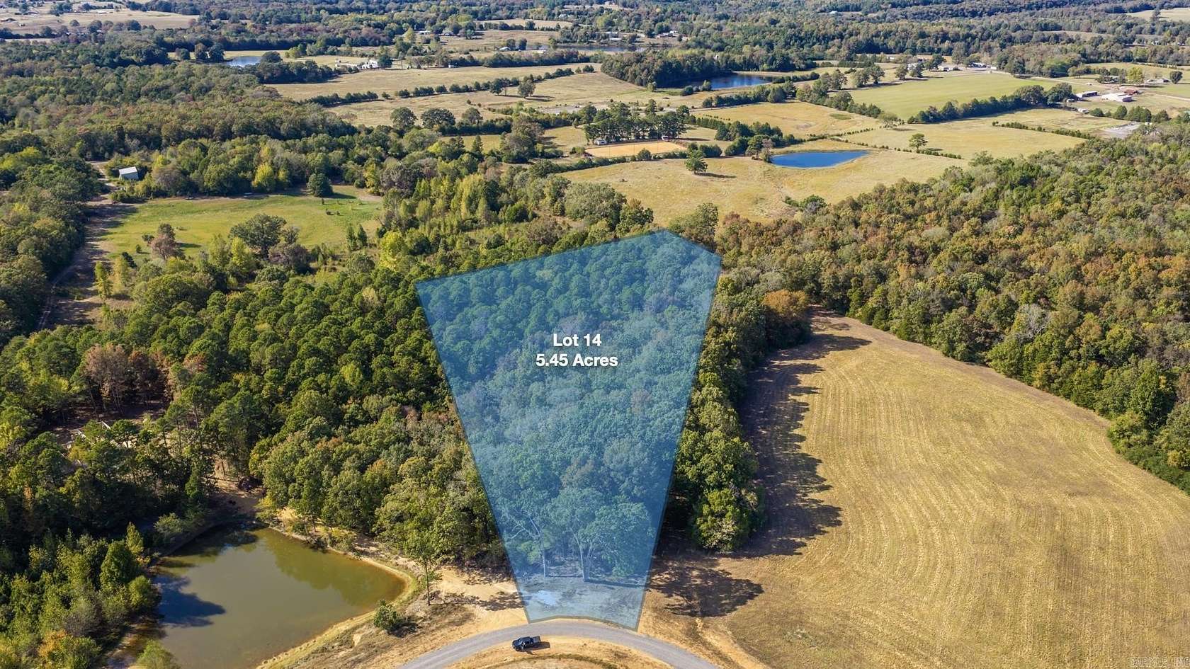 5.45 Acres of Residential Land for Sale in Quitman, Arkansas