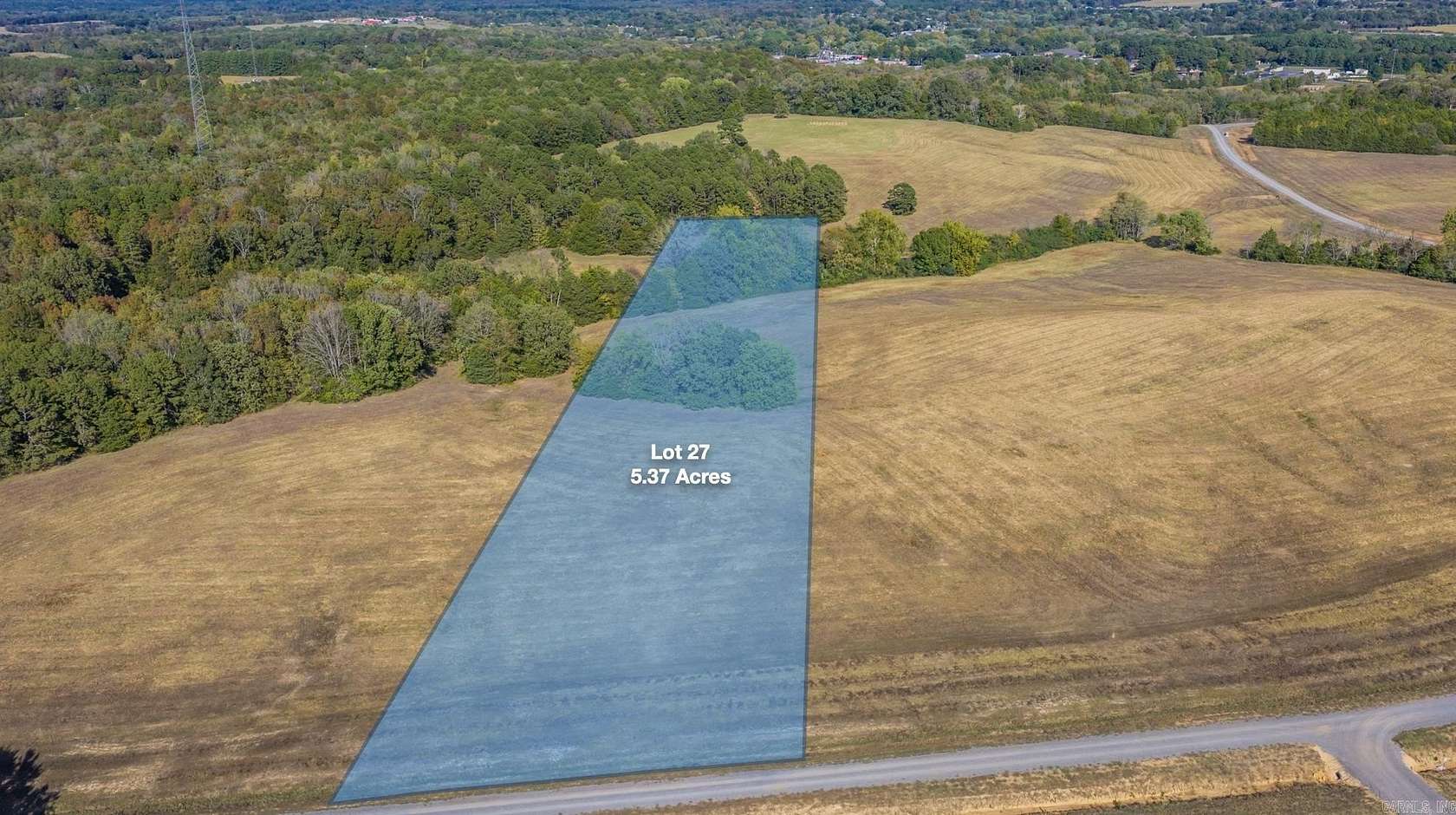 5.37 Acres of Residential Land for Sale in Quitman, Arkansas