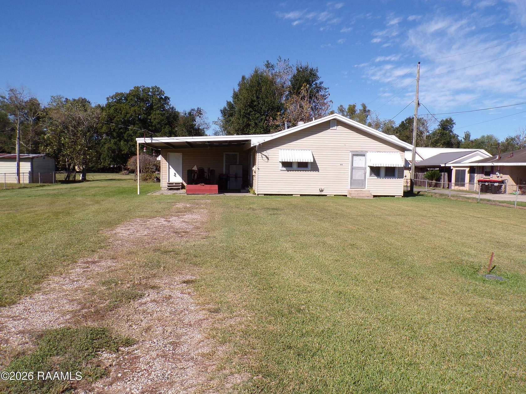 1.5 Acres of Land with Home for Sale in Duson, Louisiana