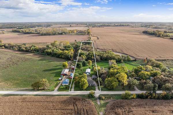 4.12 Acres of Land with Home for Sale in Austin, Minnesota