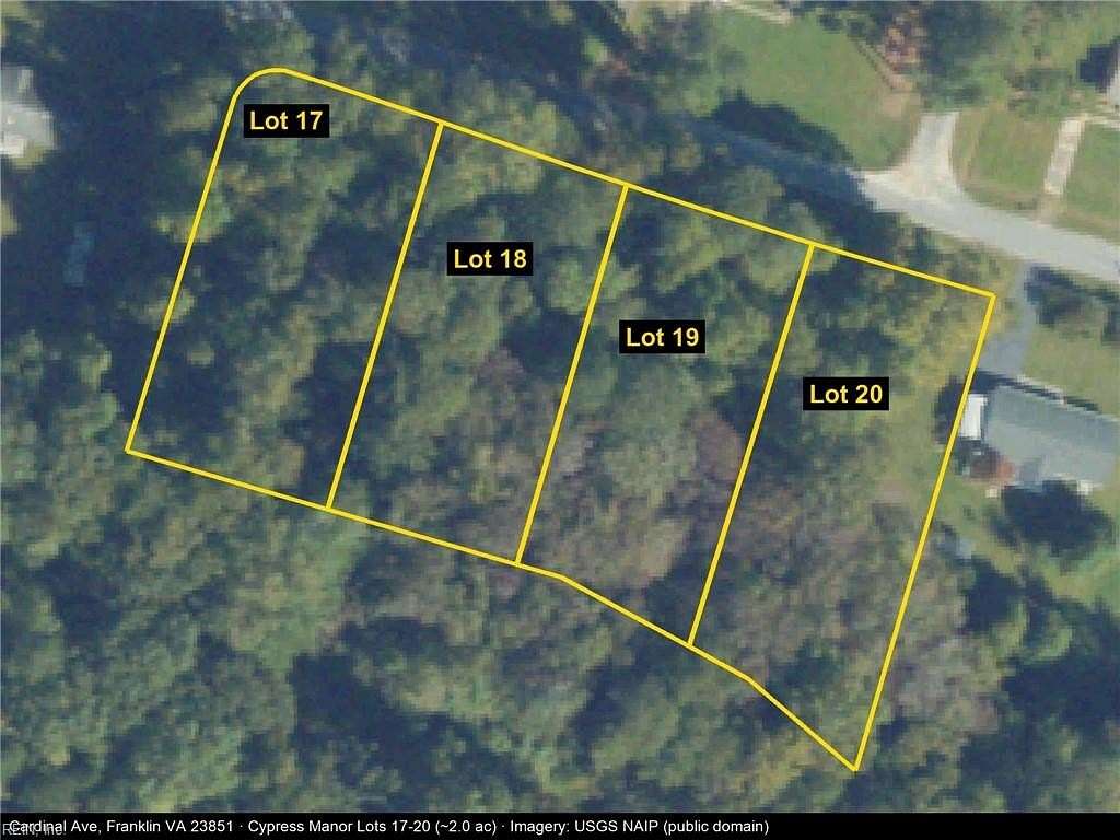 0.5 Acres of Land for Sale in Franklin, Virginia