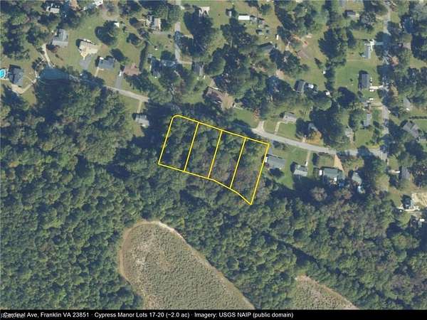 Land for Sale in Franklin, Virginia