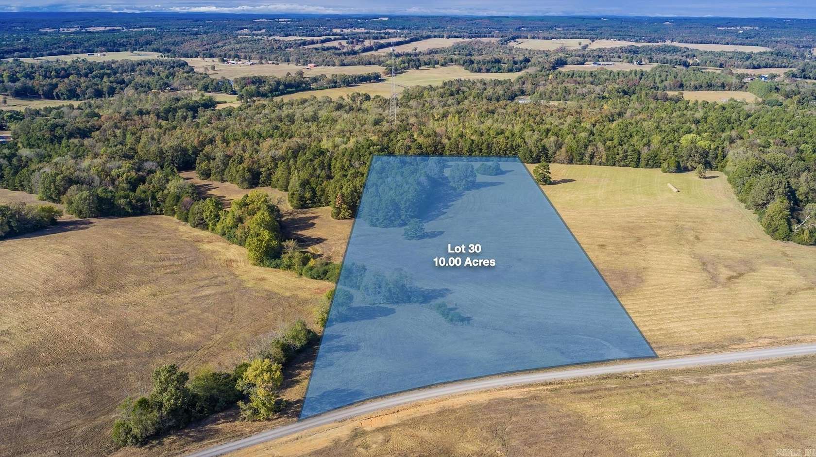 10 Acres of Residential Land for Sale in Quitman, Arkansas
