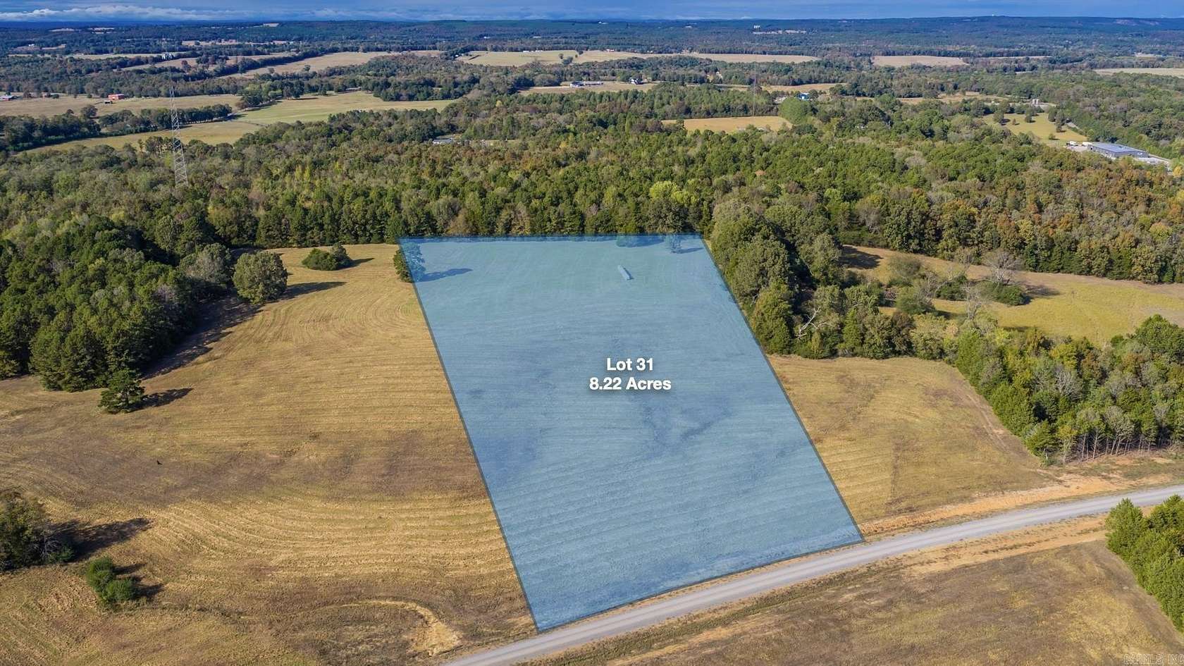 8.22 Acres of Residential Land for Sale in Quitman, Arkansas