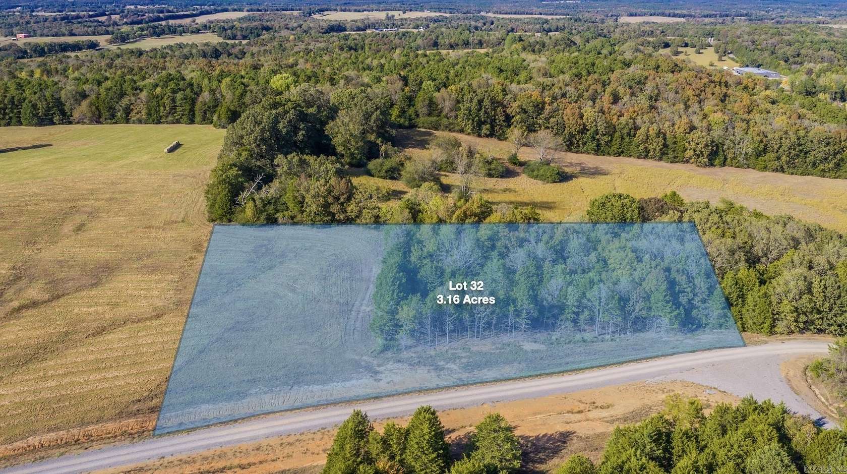 3.16 Acres of Residential Land for Sale in Quitman, Arkansas
