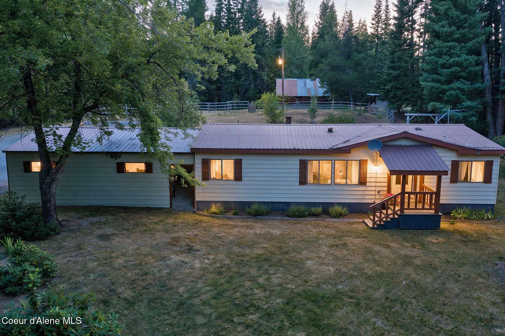5.64 Acres of Land with Home for Sale in Sandpoint, Idaho