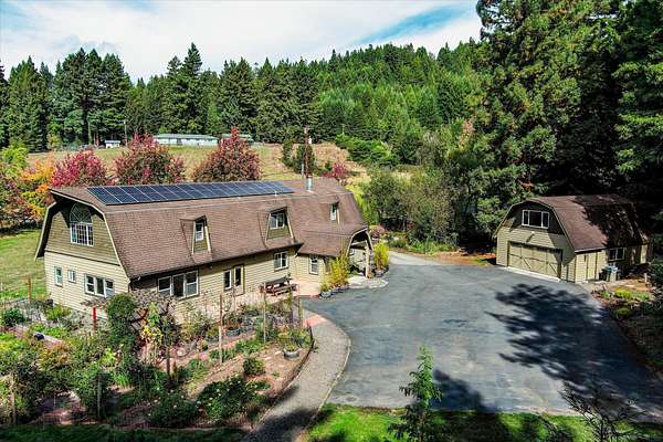 5.5 Acres of Land with Home for Sale in Fortuna, California