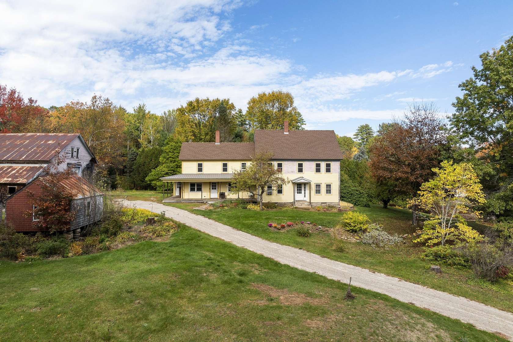 204 Acres of Land with Home for Sale in Limington, Maine