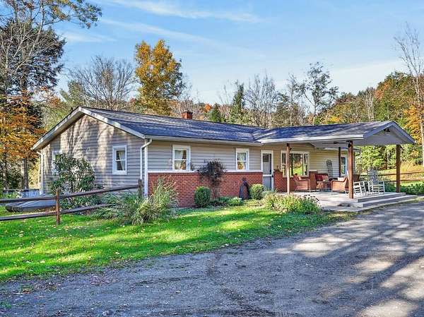 10.9 Acres of Land with Home for Sale in Towanda, Pennsylvania