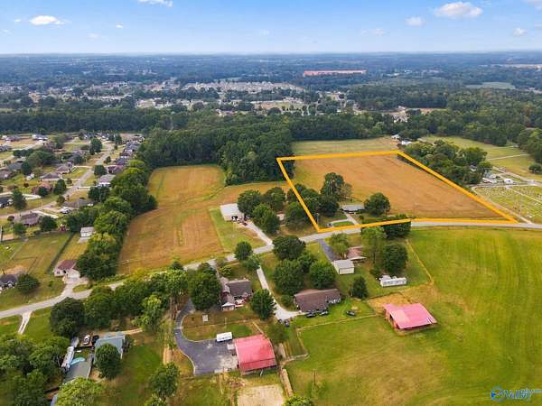 9.75 Acres of Land with Home for Sale in Athens, Alabama