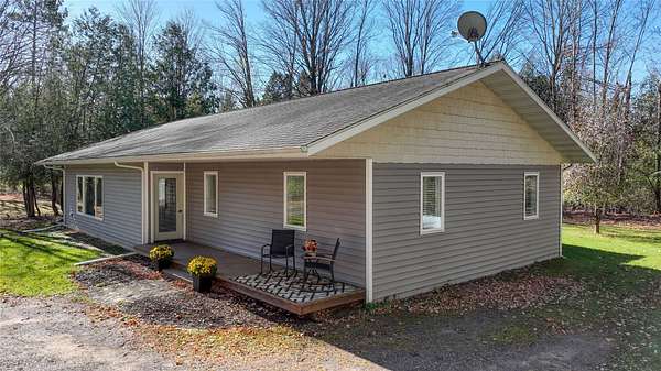 5.1 Acres of Land with Home for Sale in Ladysmith, Wisconsin