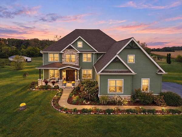 12.5 Acres of Land with Home for Sale in Lowell, Indiana