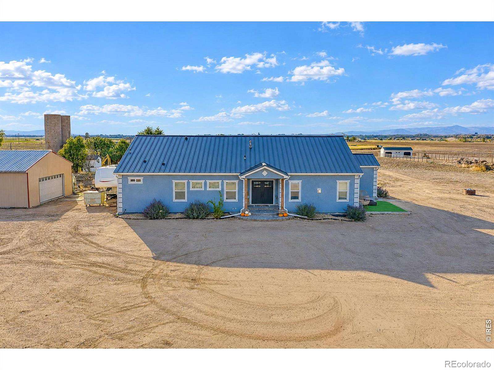 4 Acres of Land with Home for Sale in Platteville, Colorado