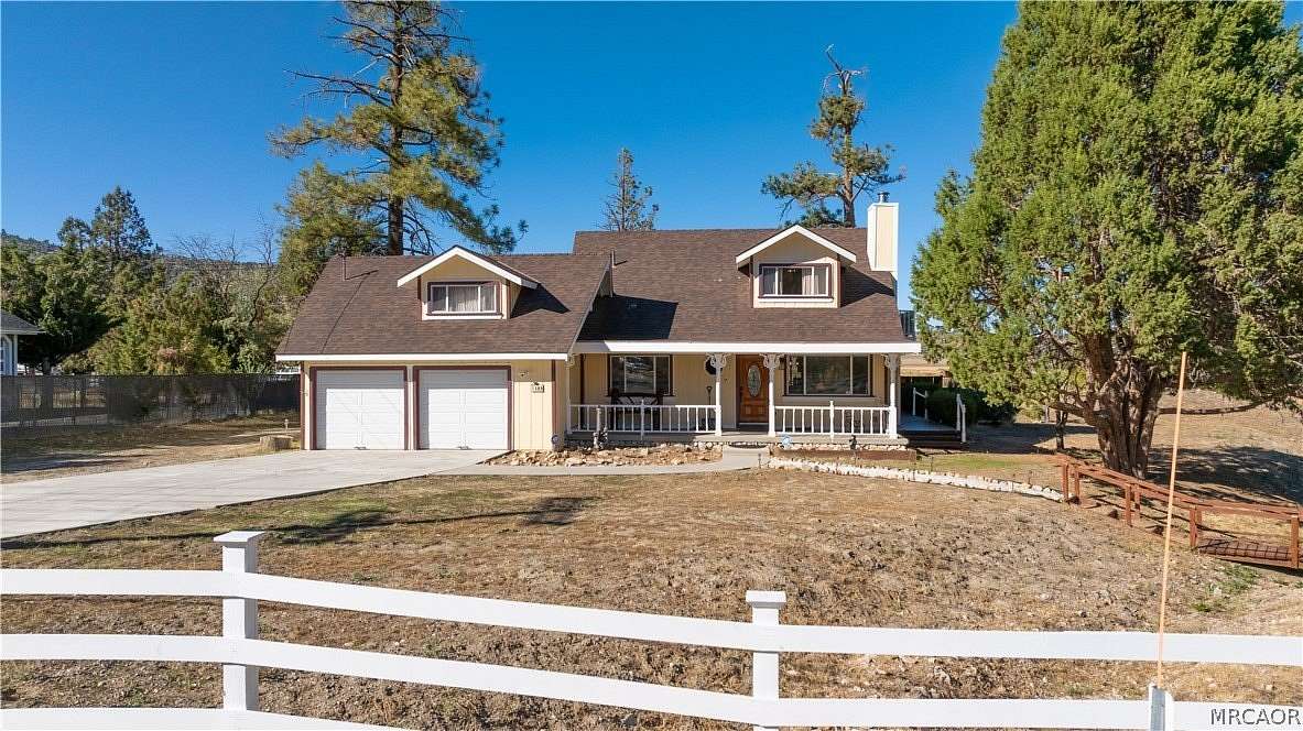 6 Acres of Land with Home for Sale in Big Bear City, California
