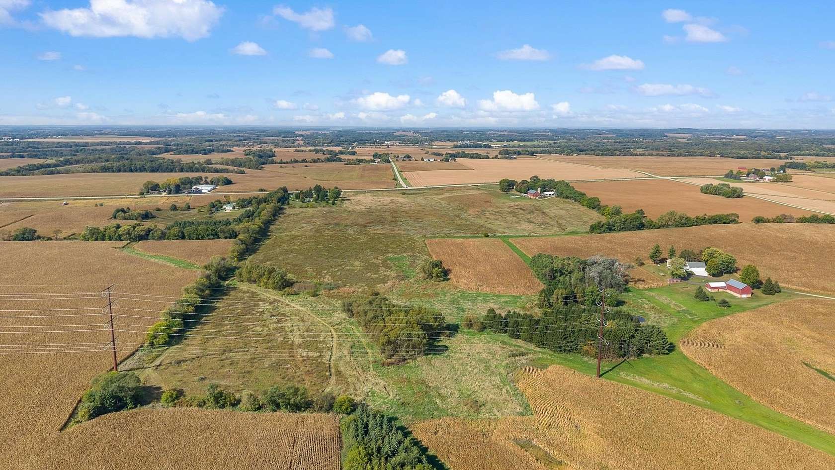 51.2 Acres of Agricultural & Residential Land for Sale in Edgerton, Wisconsin