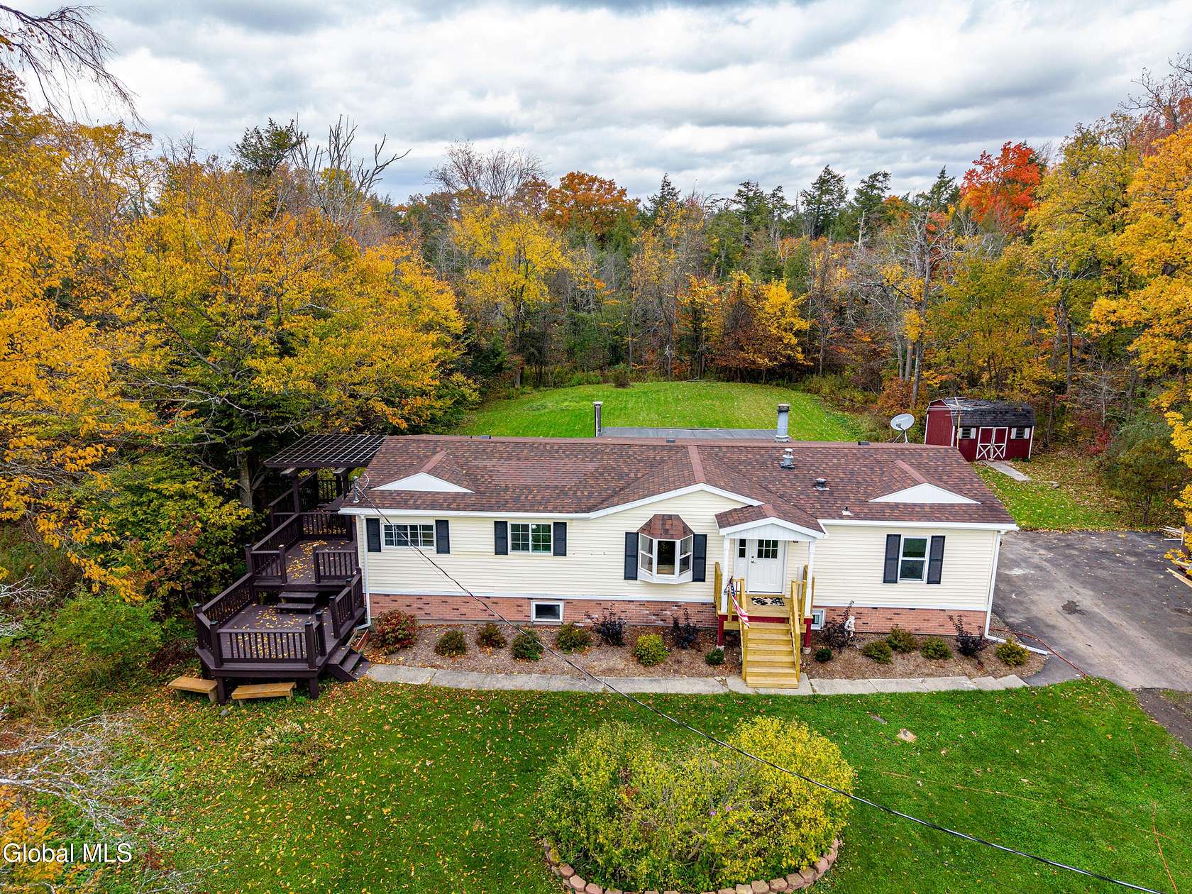 6.56 Acres of Land with Home for Sale in Greenville, New York