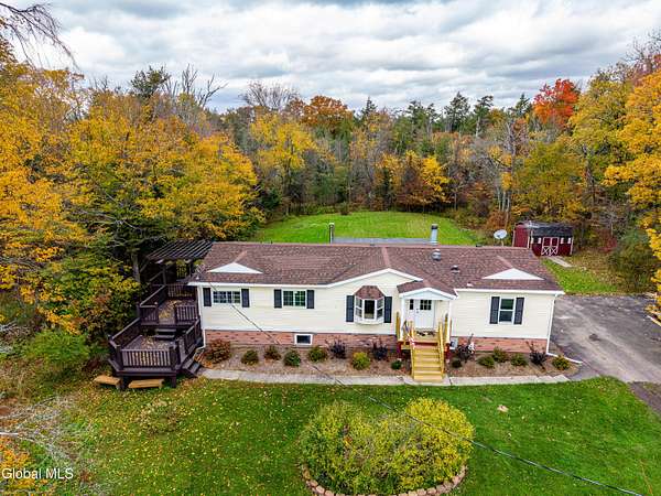 6.56 Acres of Land with Home for Sale in Greenville, New York