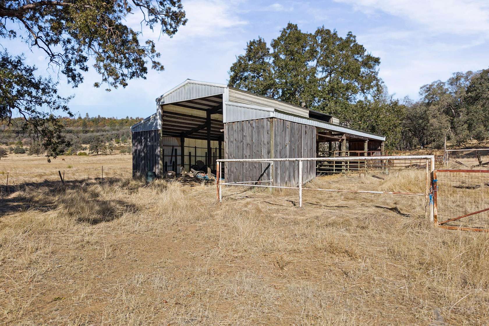 52.8 Acres of Recreational Land with Home for Sale in Oak Run, California
