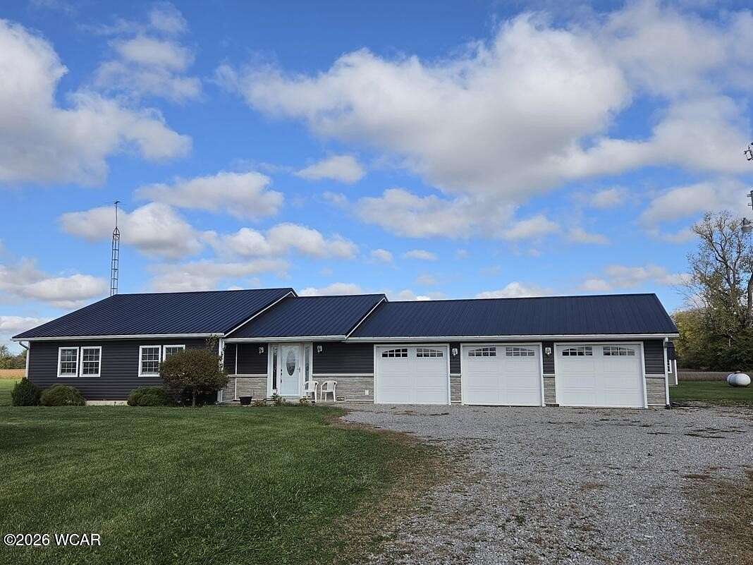 3 Acres of Land with Home for Sale in Ridgeway, Ohio