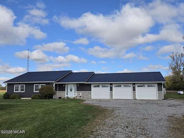 3 Acres of Land with Home for Sale in Ridgeway, Ohio