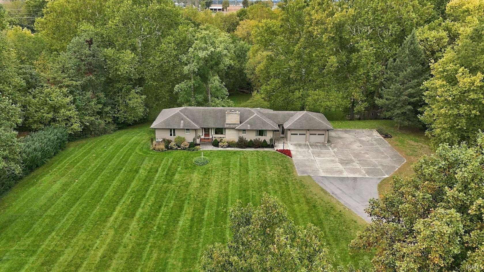 2.77 Acres of Land with Home for Sale in North Manchester, Indiana