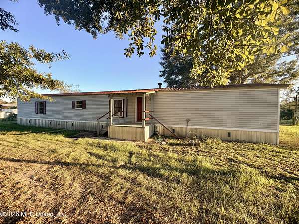 1.66 Acres of Land with Home for Sale in Lucedale, Mississippi