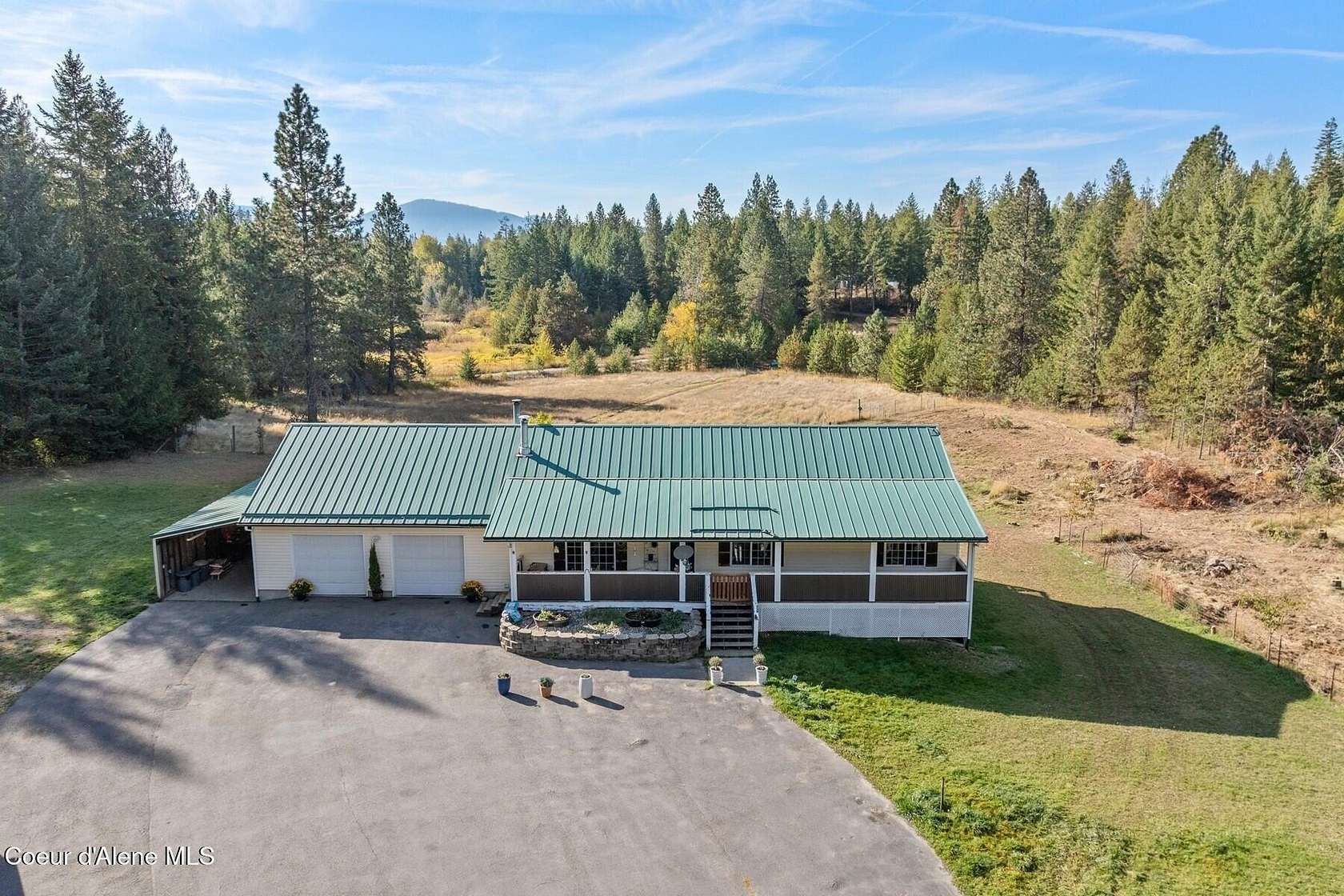 20 Acres of Land with Home for Sale in Athol, Idaho