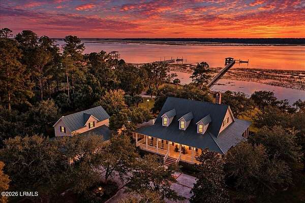 7.1 Acres of Land with Home for Sale in Okatie, South Carolina