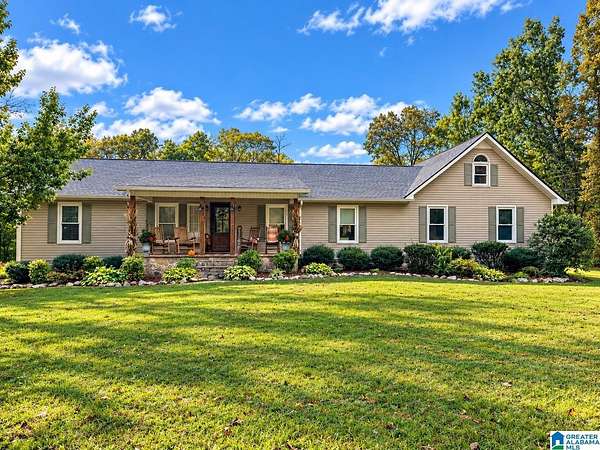 5 Acres of Land with Home for Sale in Fruithurst, Alabama