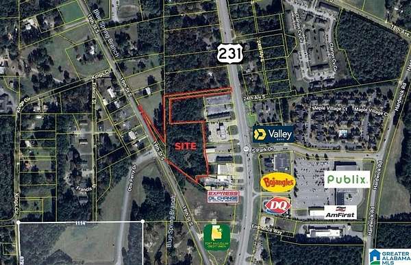 4 Acres of Mixed-Use Land for Sale in Pell City, Alabama