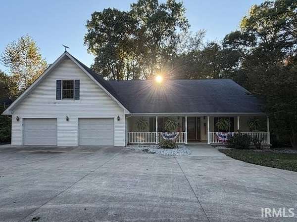7 Acres of Land with Home for Sale in Bloomington, Indiana