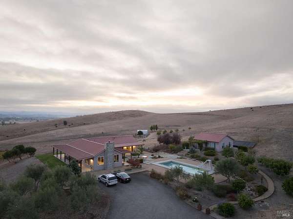 14.3 Acres of Land with Home for Sale in Petaluma, California