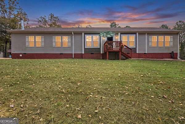 6 Acres of Land with Home for Sale in Kingston, Georgia