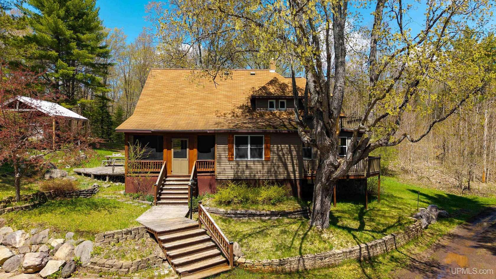 79.5 Acres of Land with Home for Sale in Champion, Michigan