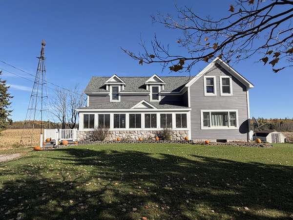 19 Acres of Land with Home for Sale in Hillman, Michigan