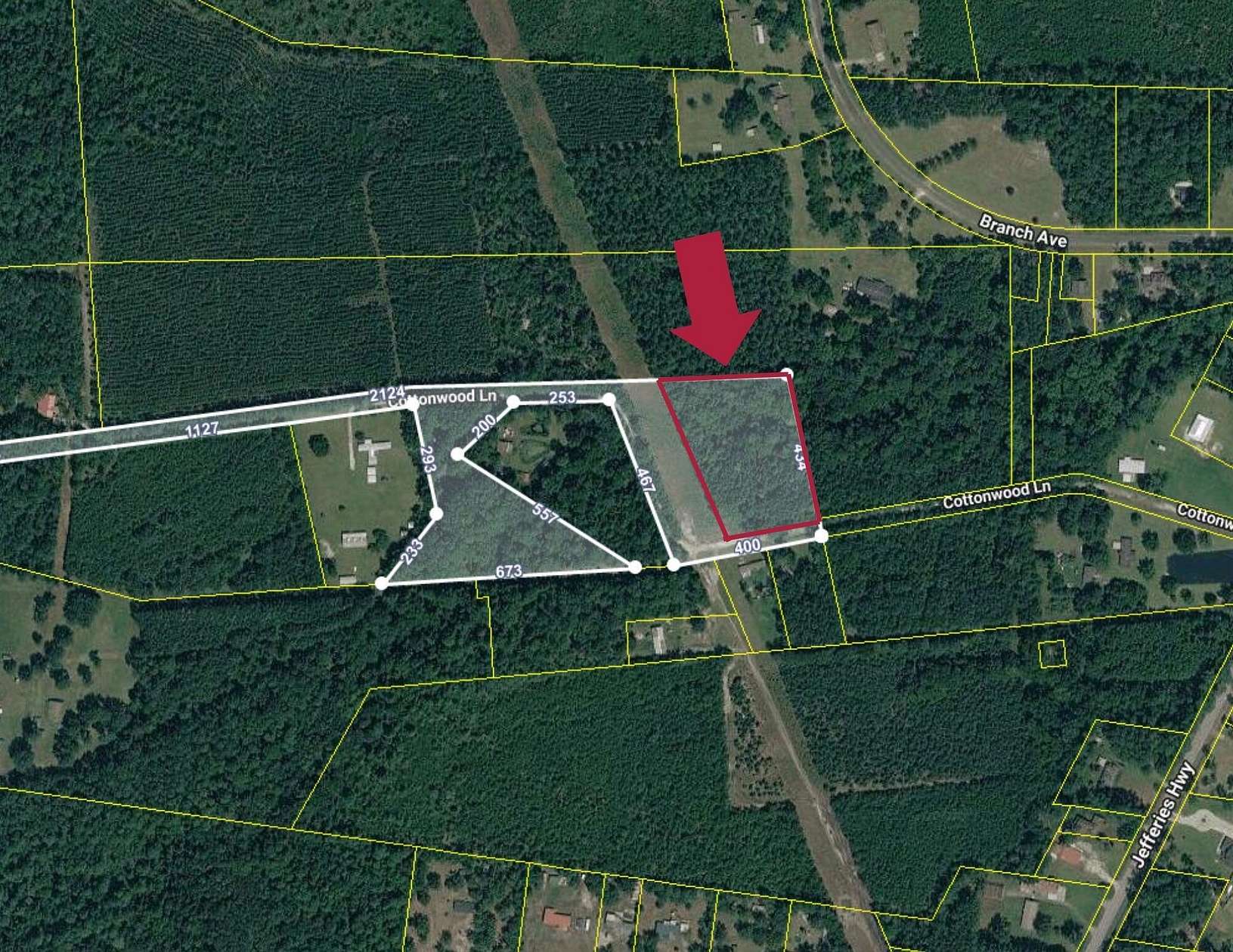 3 Acres of Residential Land for Sale in Walterboro, South Carolina