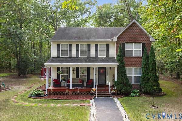 5 Acres of Land with Home for Sale in Hanover, Virginia